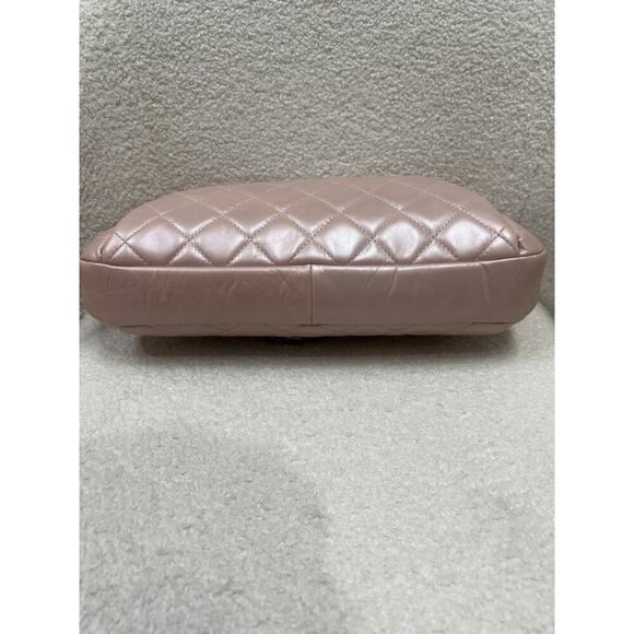 Chanel Accordion Flap Bag in Blush Pink Glazed Calfskin - Picture 5 of 6